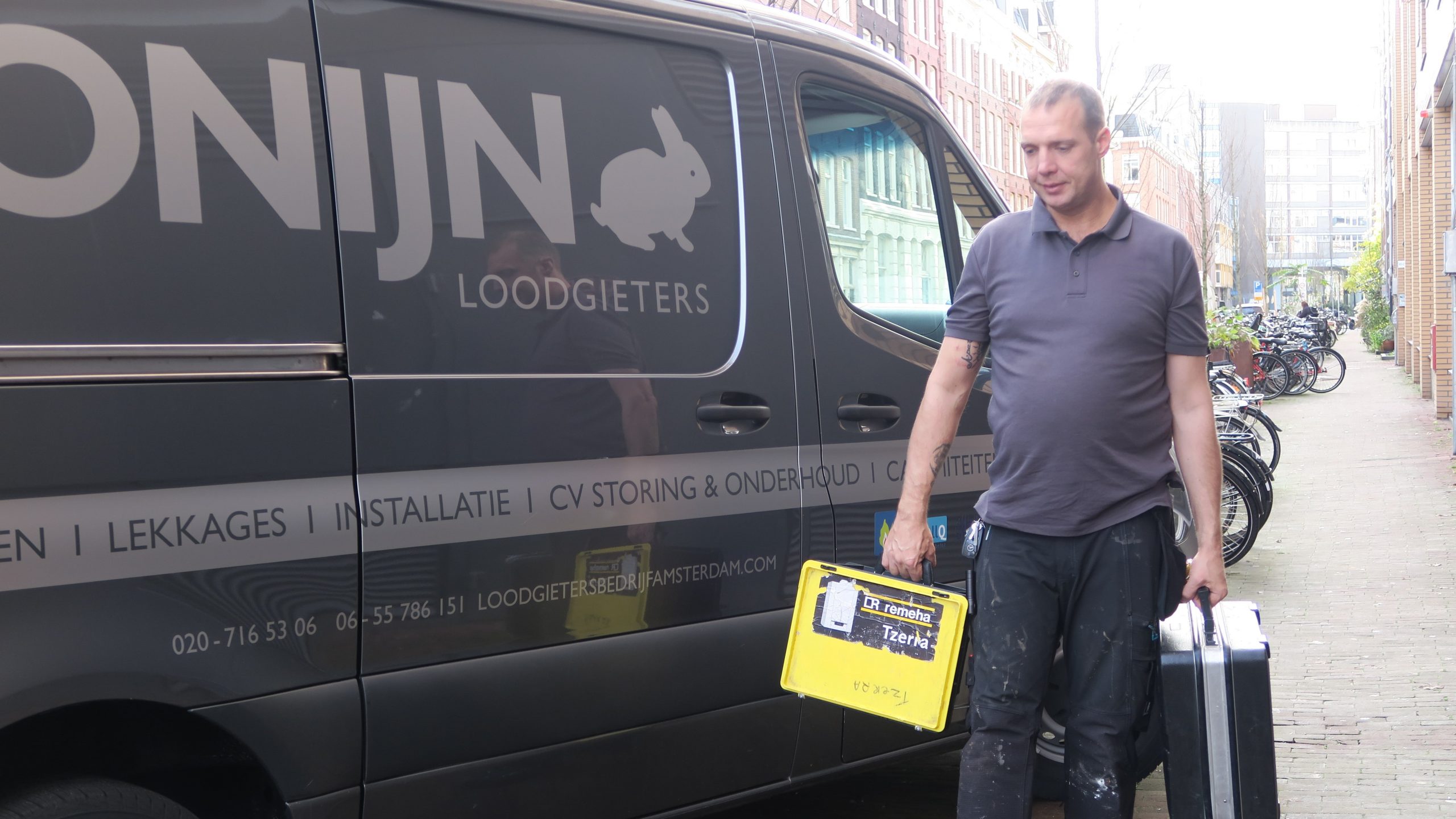 Spoed service van een loodgieter in Amsterdam